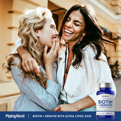 Suplemento alta potencia biotina 5000mcg Piping Rock