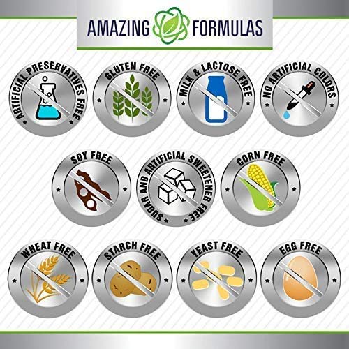 Suplemento Amazing Formulas vitamina b6 25mg tapa