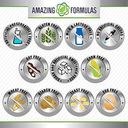 Suplemento Amazing Formulas vitamina b6 25mg tapa