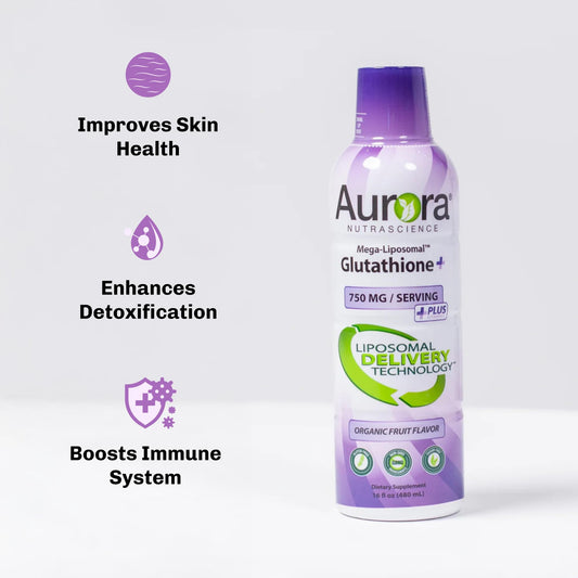 Suplemento antioxidante glutatión más vitamina C Aurora Nutrascience