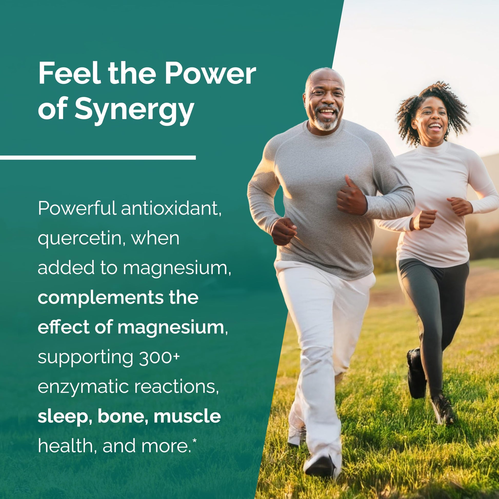 Suplemento antioxidante natural con quercetina y magnesio