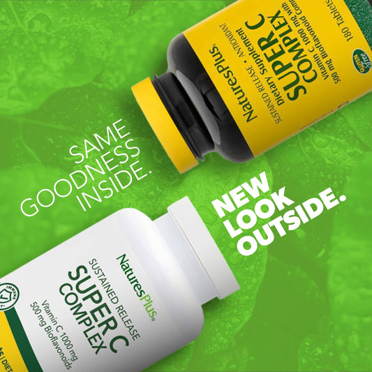 Suplemento antioxidante NaturesPlus Super C Complex
