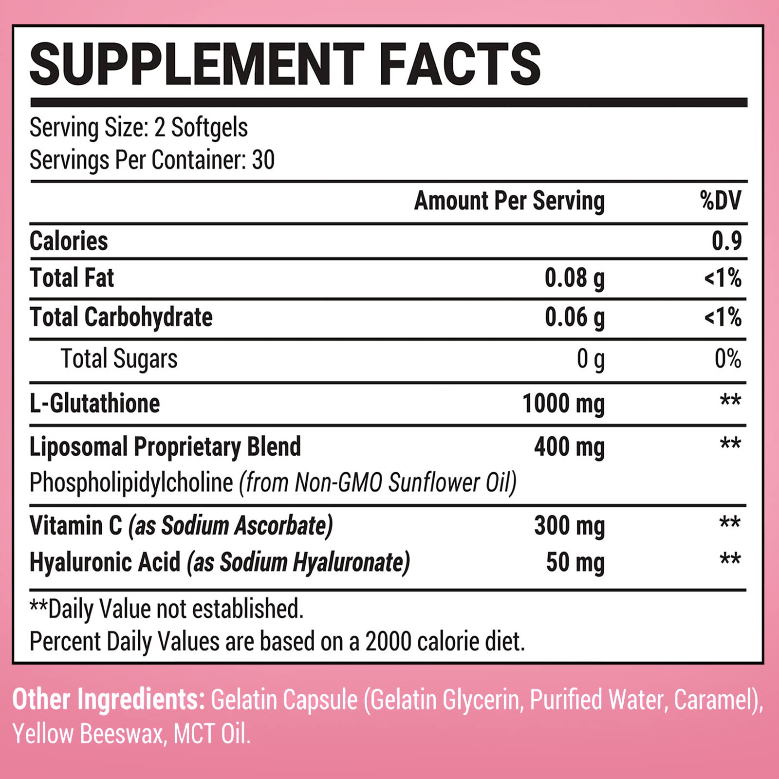 Suplemento antioxidante Starehonorr con vitamina c y glutatión