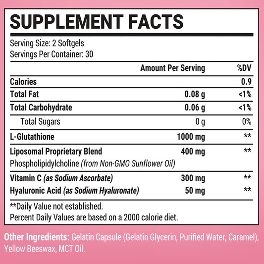Suplemento antioxidante Starehonorr con vitamina c y glutatión