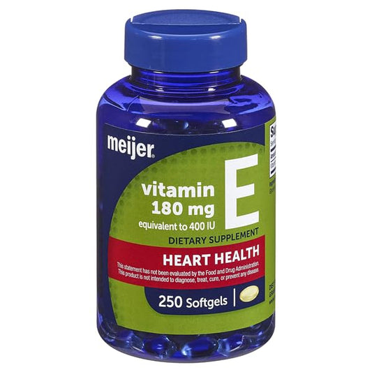 Suplemento antioxidante vitamina e Meijer 180mg 400 IU