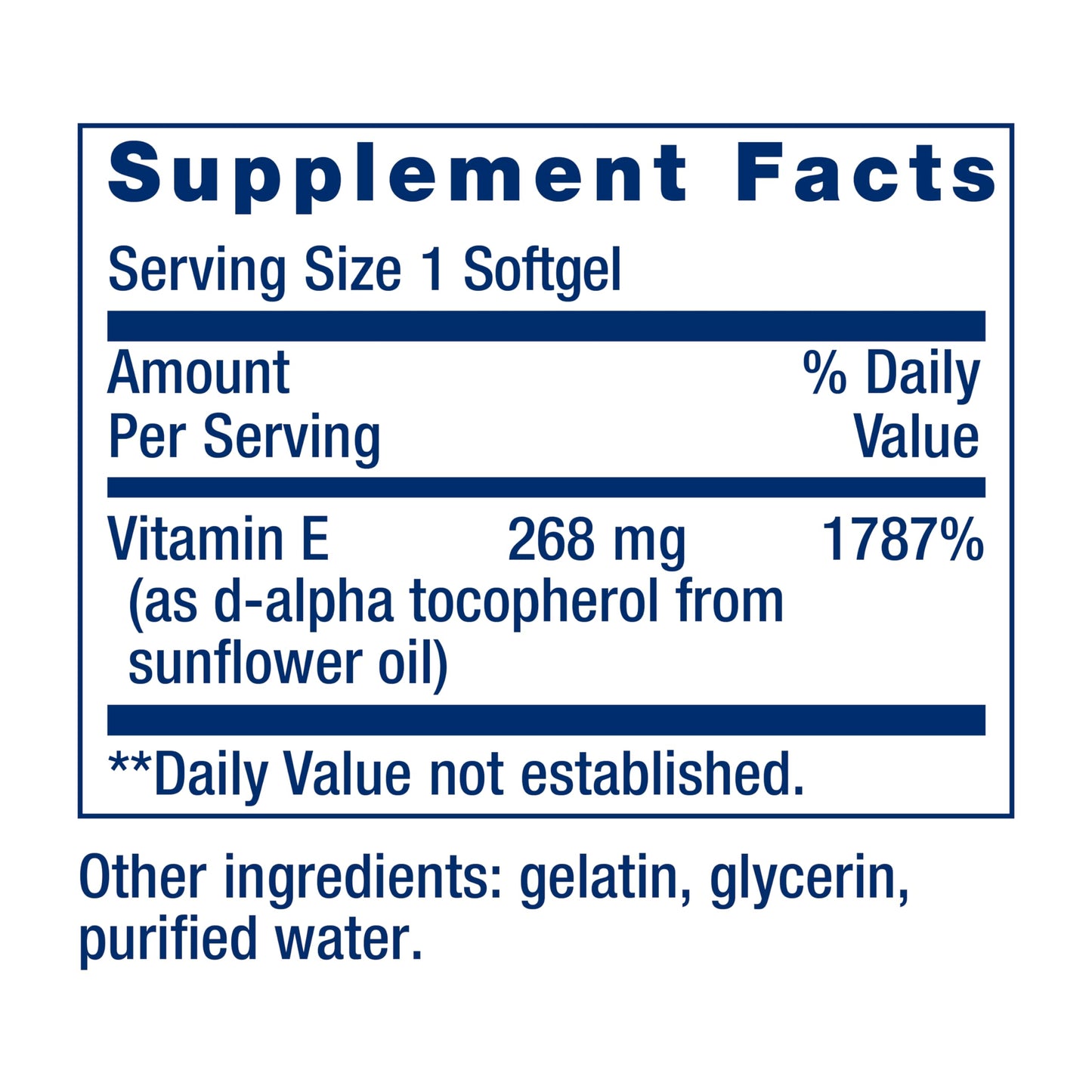 Suplemento antioxidante vida saludable vitamina e y zinc