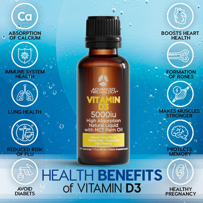 Suplemento avanzado trichology vitamina d3 alta absorción