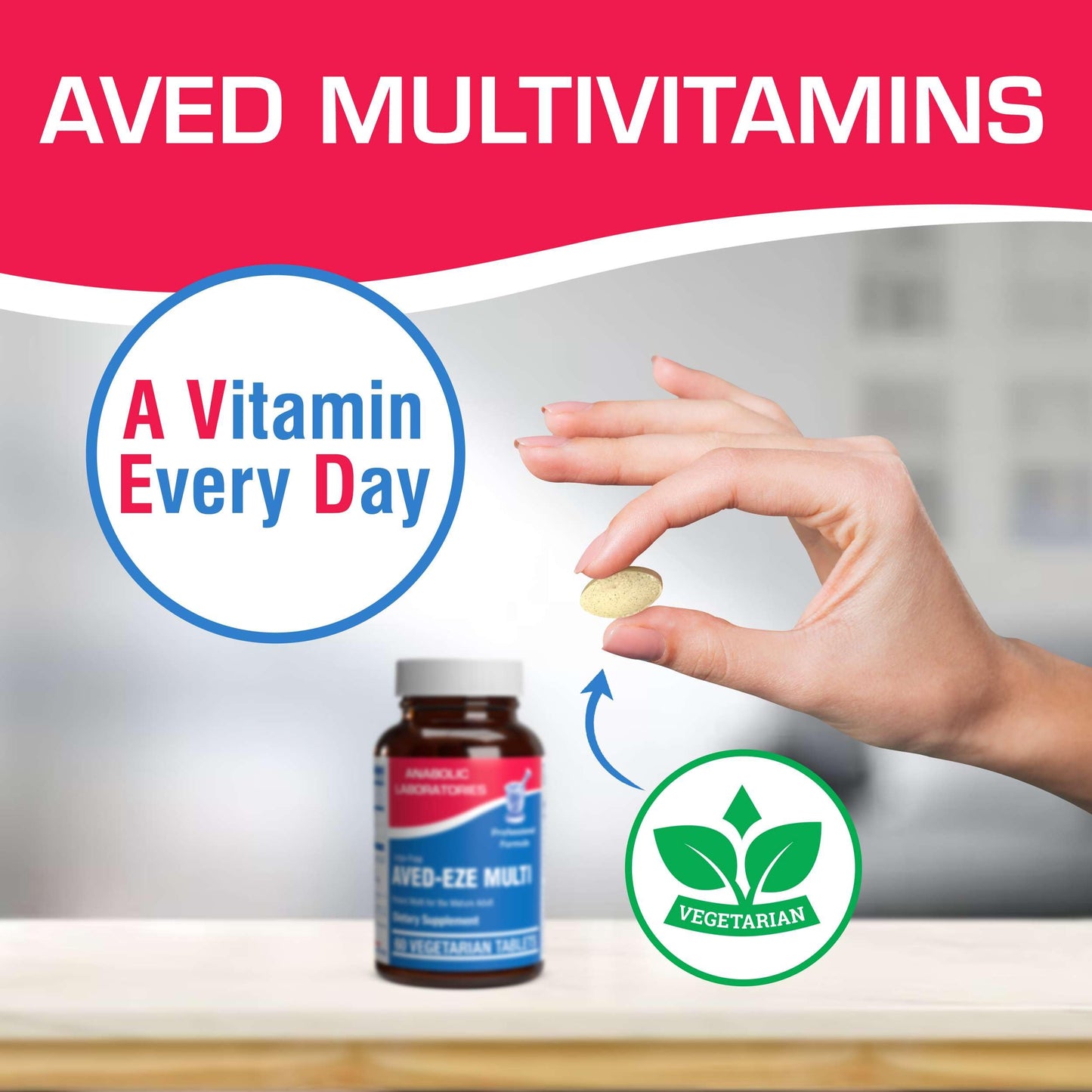 Suplemento AVED Eze completo en vitaminas