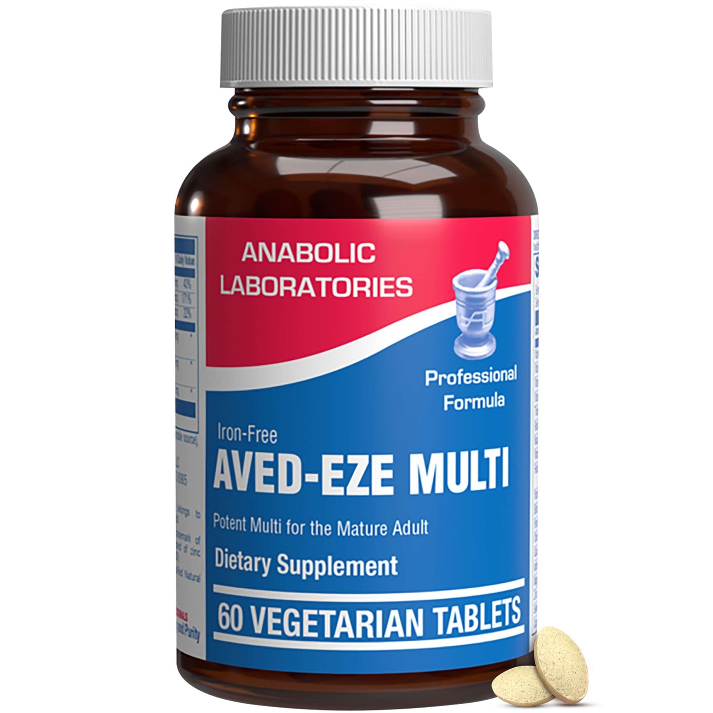 Suplemento AVED-EZE multivitamínico en frasco