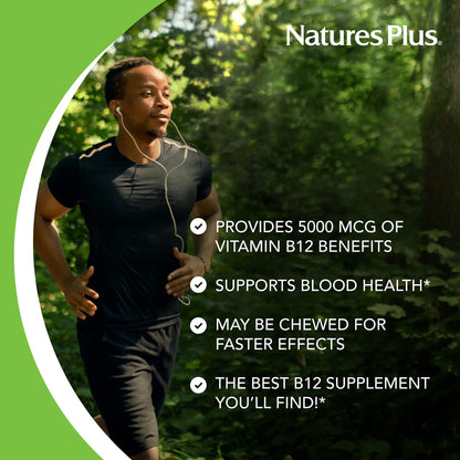 Suplemento B12 de alta potencia Natures Plus Shot-O-B12