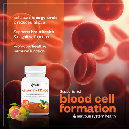 Suplemento B12 y D3 ORIBITE