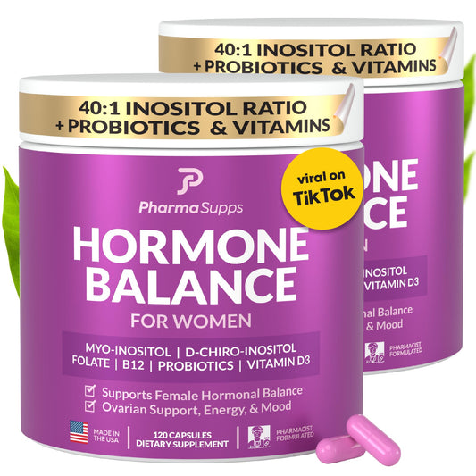 Suplemento balance hormonal mujer con Myo y D-Chiro Inositol 40:1