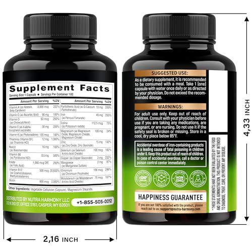 Suplemento bariátrico con 45 mg de hierro