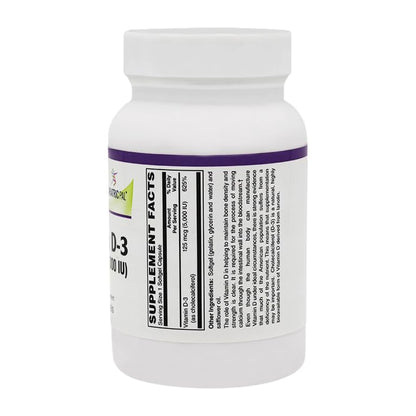 Suplemento BariatricPal vitamina d3 5000 ui forma biodisponible colecalciferol