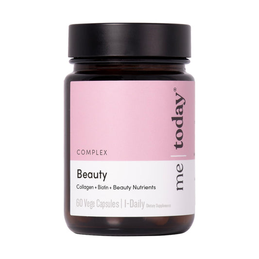 Suplemento de belleza me today en frasco
