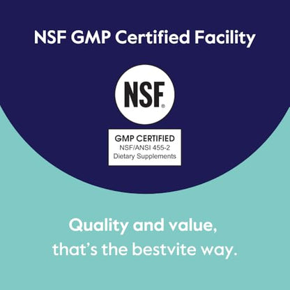 Suplemento BESTVITE Benfotiamina certificado GMP