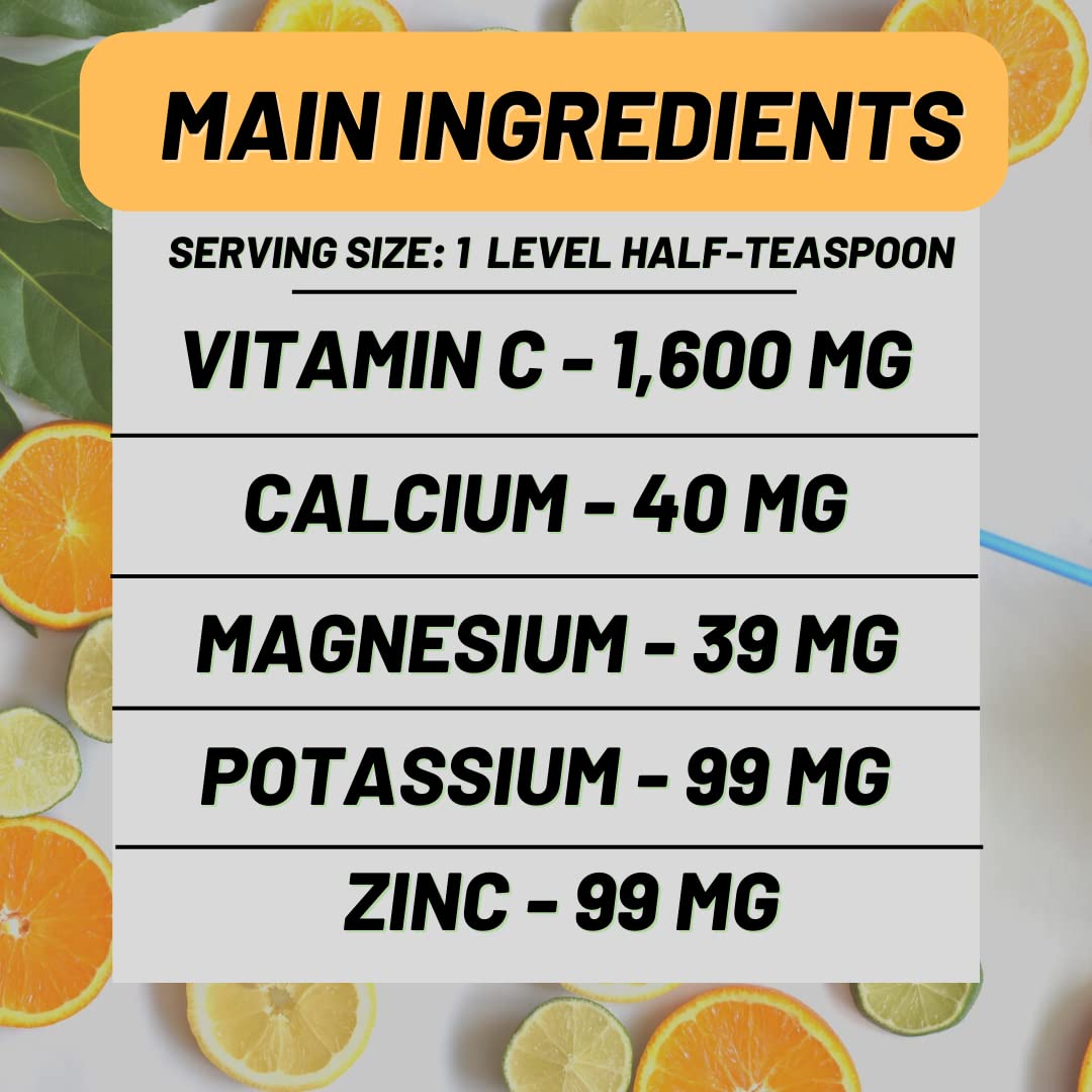 Suplemento Beyond Health polvo vitamina C 16 onzas