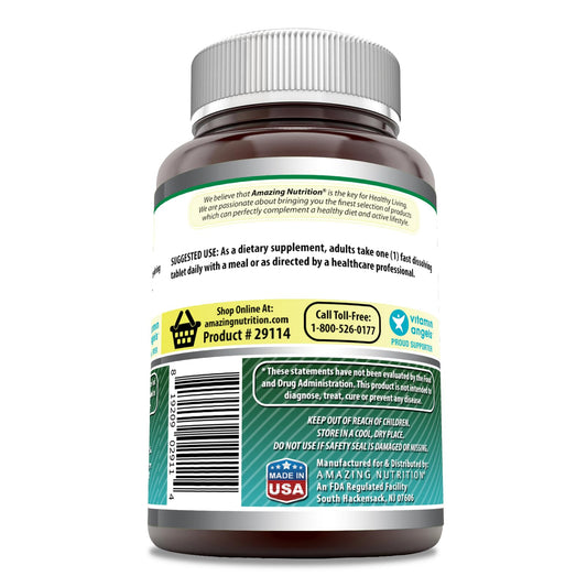 Suplemento de biotina Amazing Formulas 240 tabletas rápido disolución