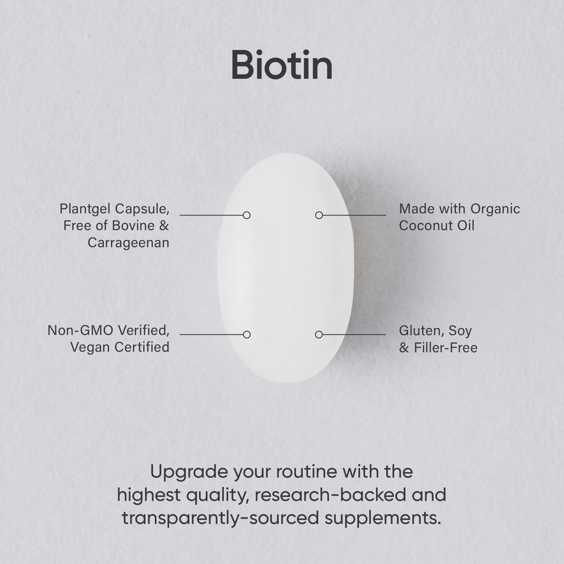 Suplemento de biotina y astaxantina con ingredientes de algas islandesas