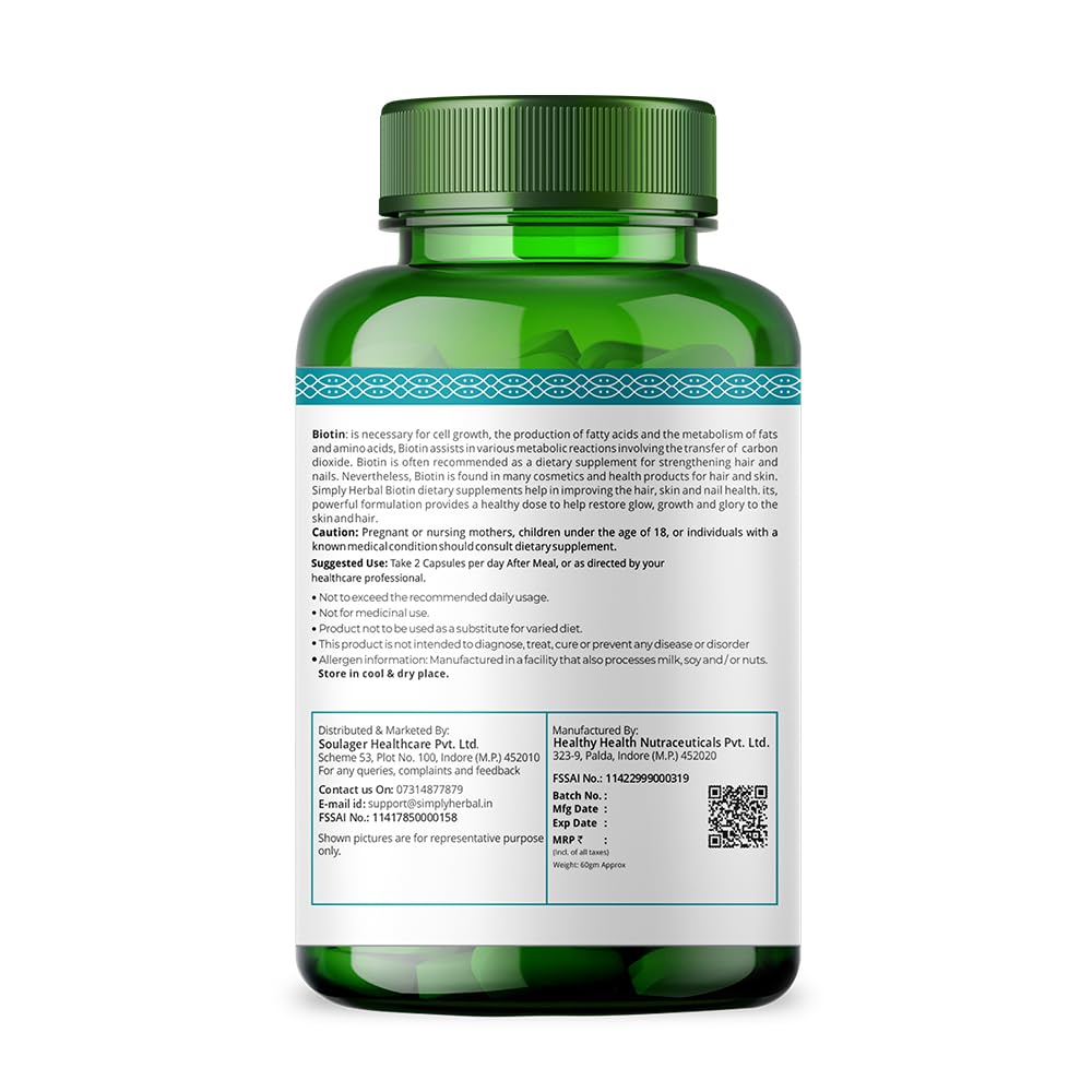 Suplemento de biotina con queratina