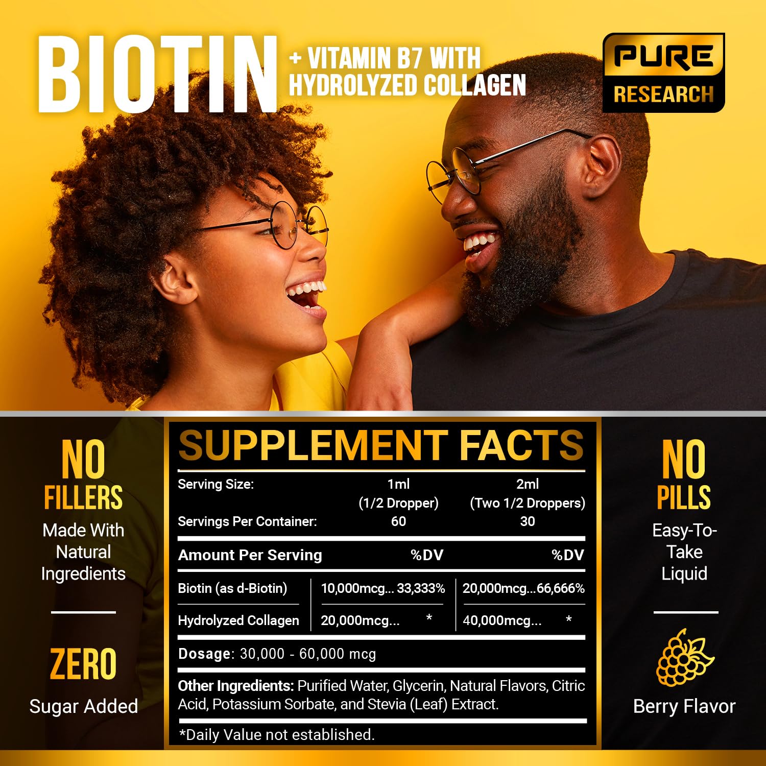 Suplemento biotina para uñas cabellos piel saludables