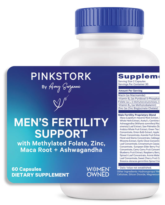 Suplemento Blue Stork para fertilidad masculina 60 cápsulas