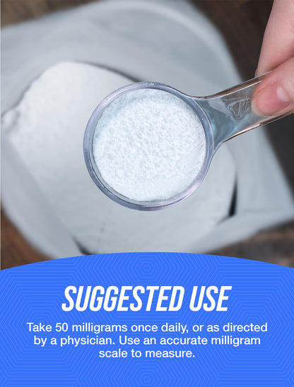 Suplemento BulkSupplements vitamina B6 polvo sin gluten