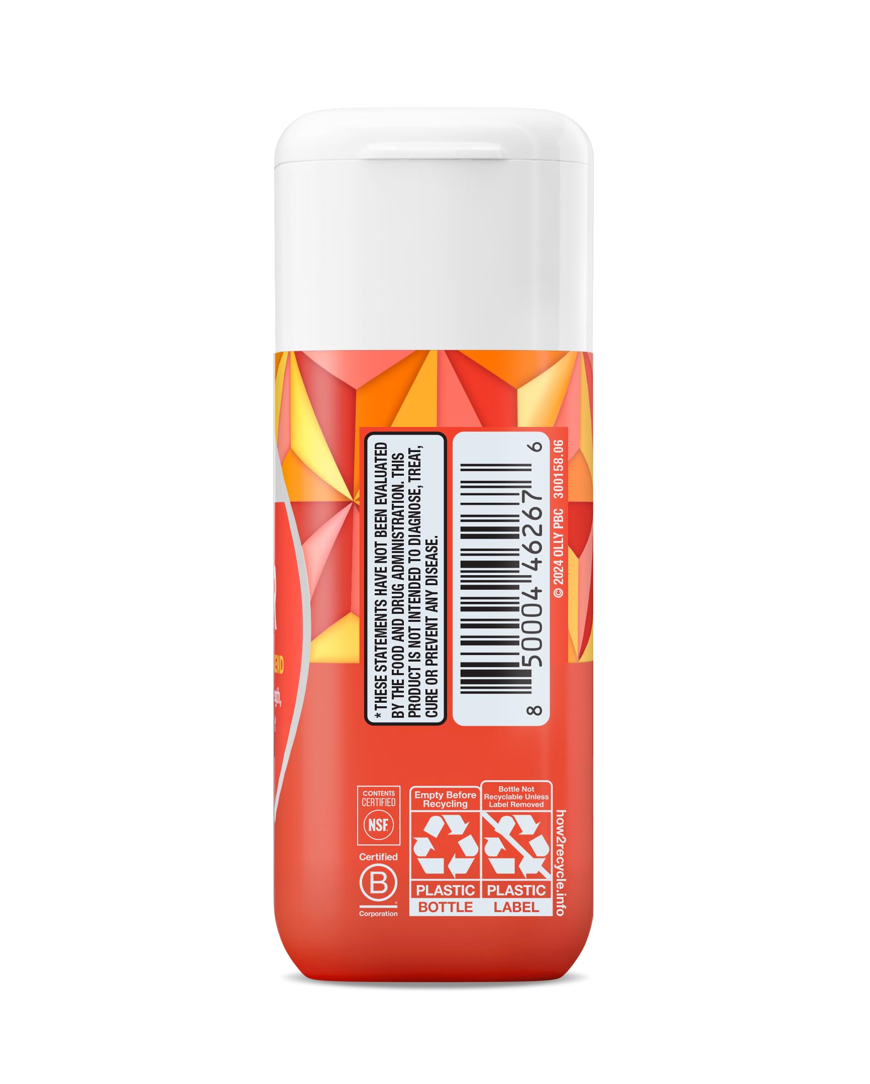 Suplemento para el cabello OLLY con 30 softgels