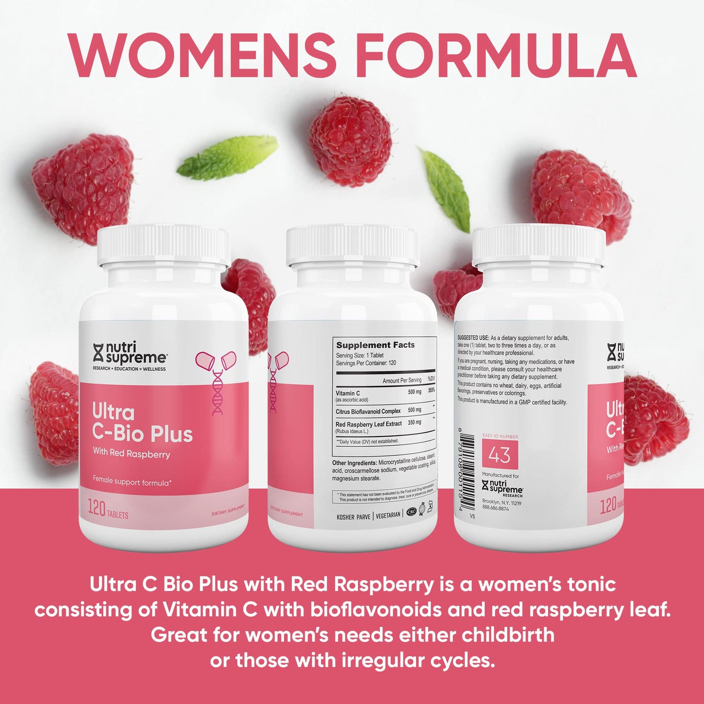 Suplemento calidad para la mujer Ultra C-Bio Plus Nutri Supreme