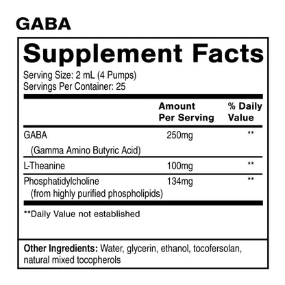 Suplemento calma Quicksilver Scientific gaba y l-teanina