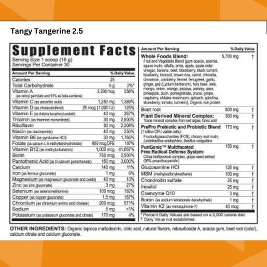 Suplemento en cápsulas Youngevity para salud óptima