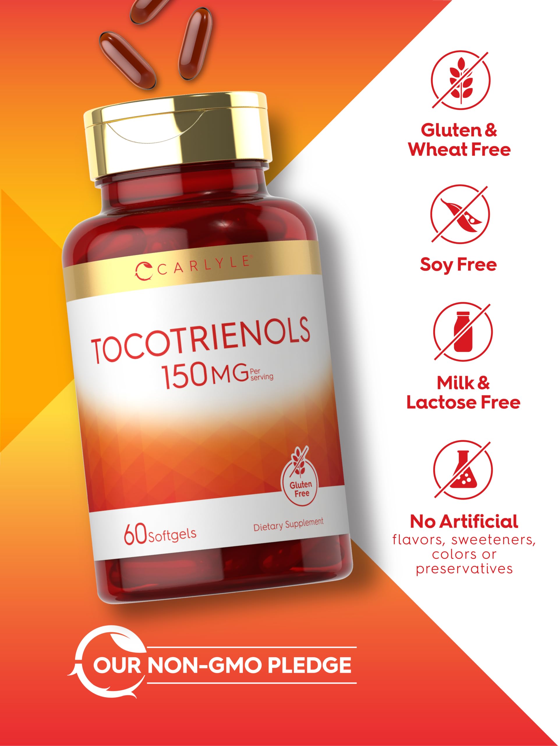 Suplemento Carlyle tocotrienoles 60 cápsulas