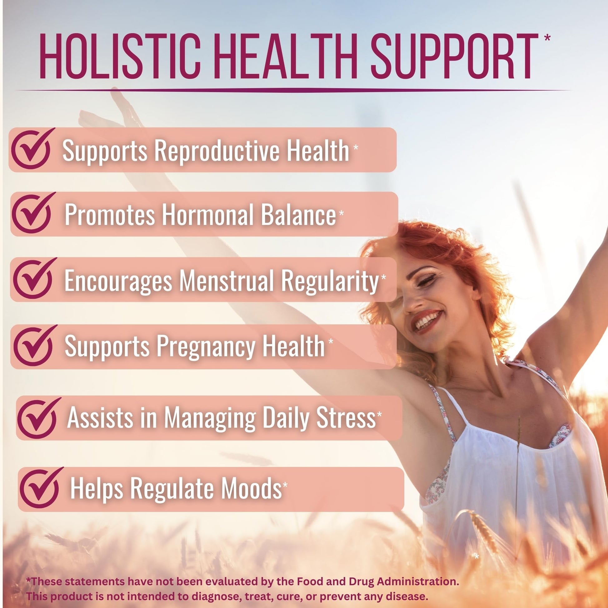 Suplemento con Caronositol para salud reproductiva femenina