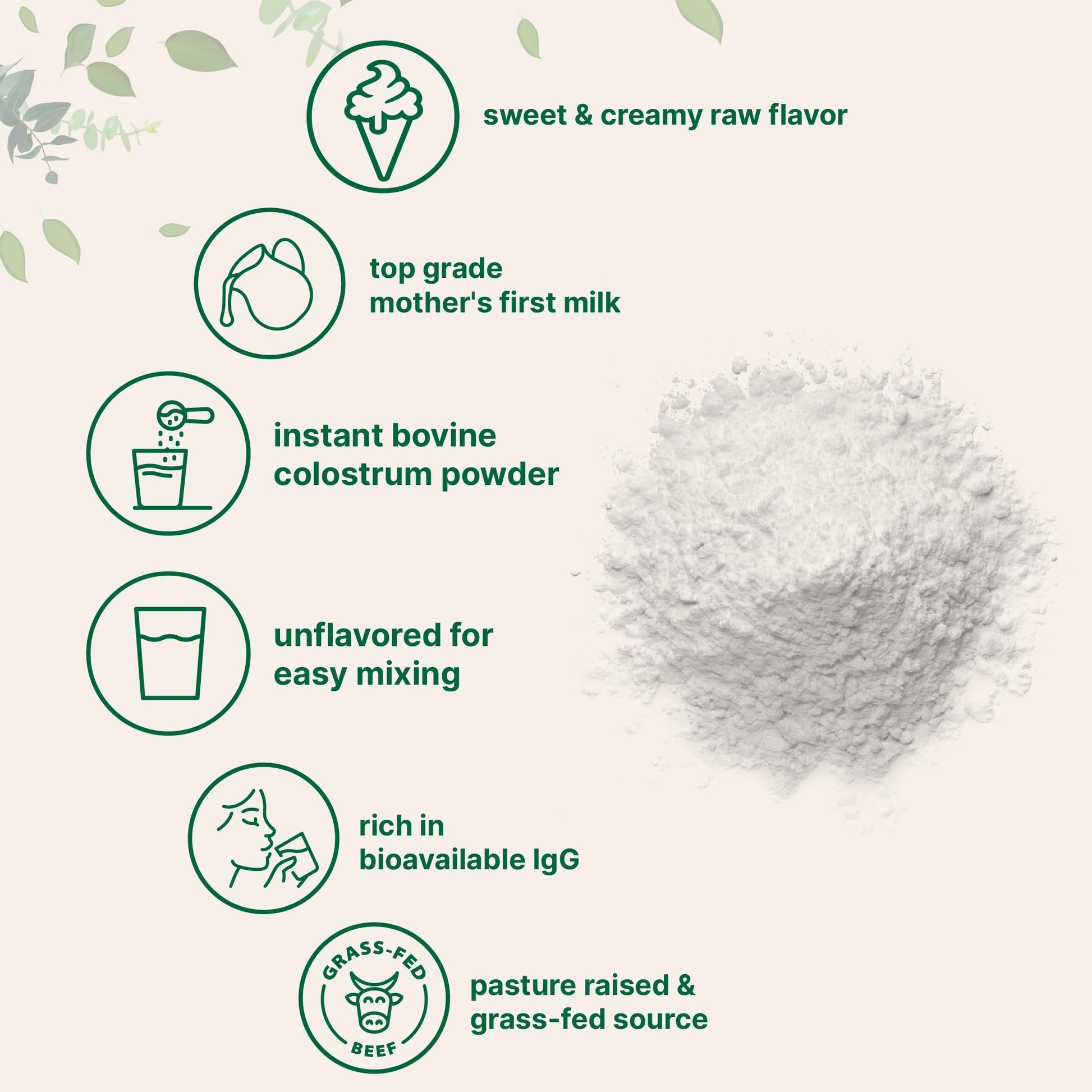 Suplemento combinado D3 K2 con calostro para adultos Micro Ingredients