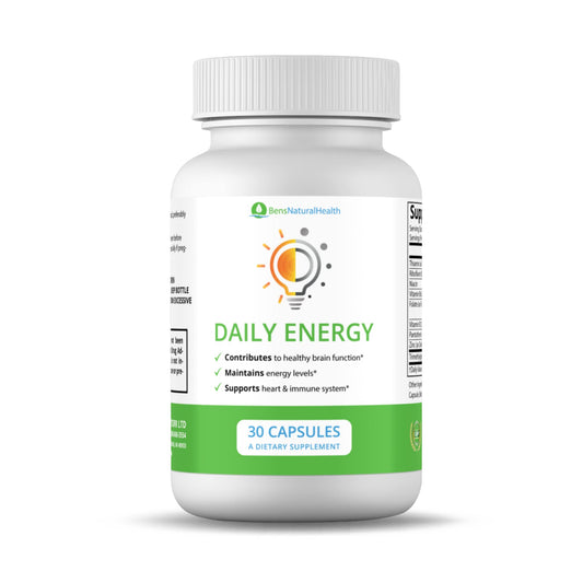 Suplemento complejo vitaminas B Ben's Natural Health botella frontal