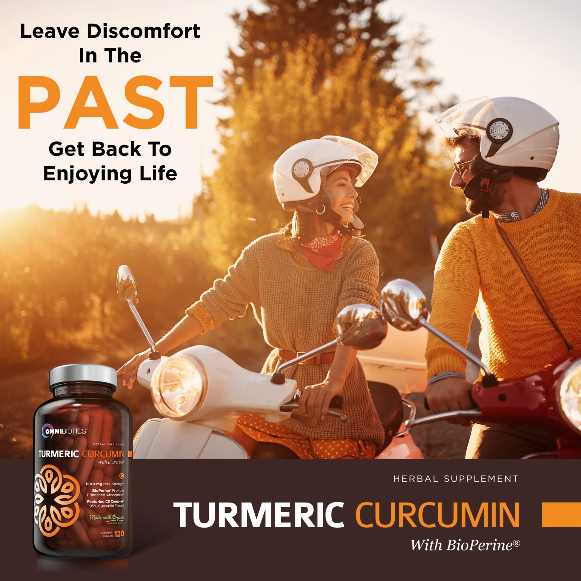 Suplemento con cúrcuma y mio-inositol para apoyo hormonal en mujeres