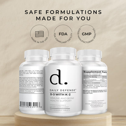 Suplemento daily defense para salud cardíaca y sistema inmune