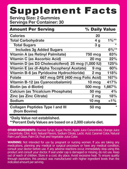 Suplemento diario multivitamínico para mujeres