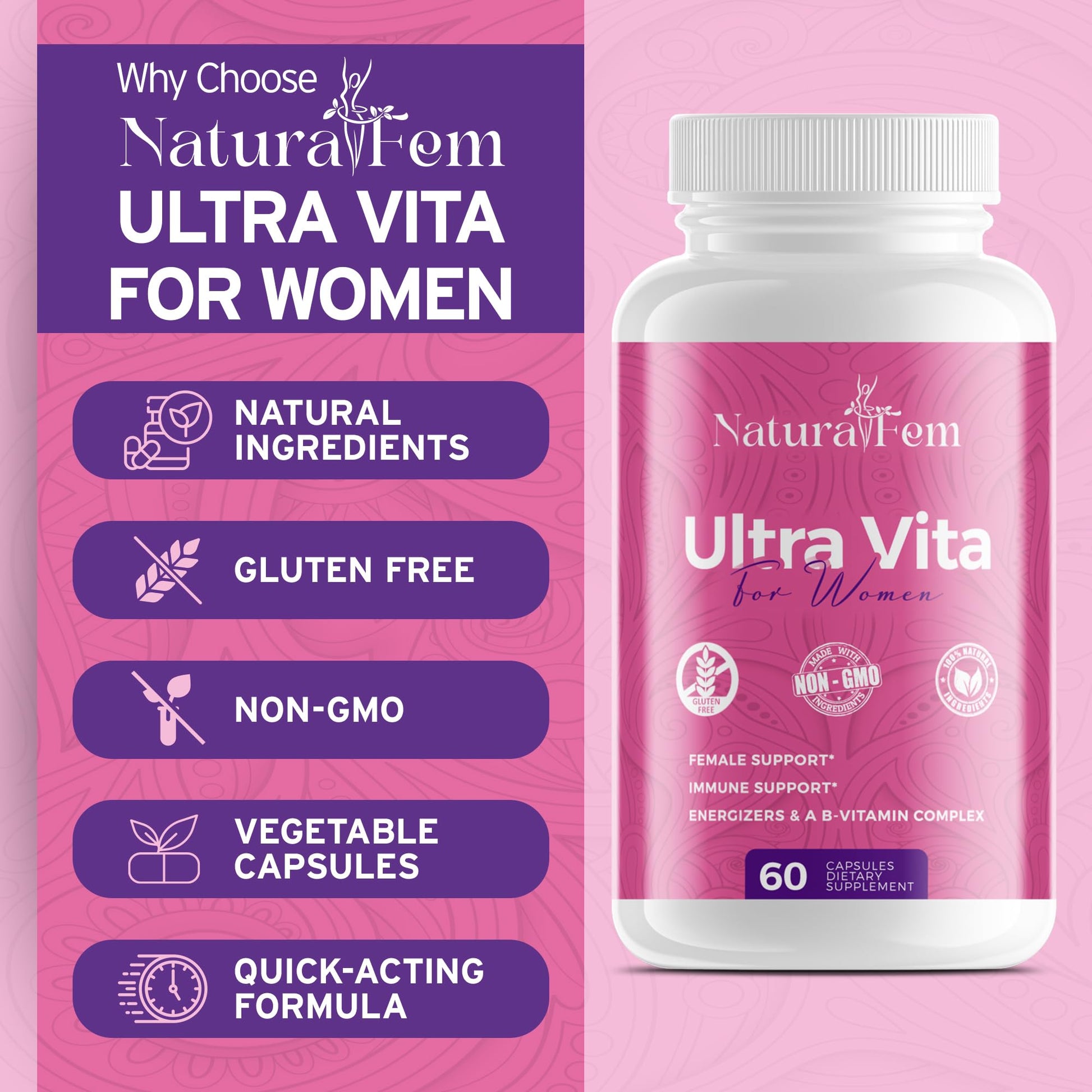 Suplemento diario Naturalfem Ultra Vita