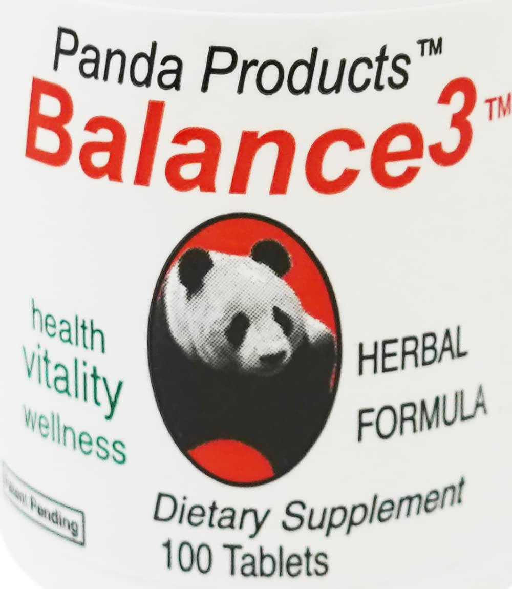 Suplemento dietético Balance 3 de Panda Products