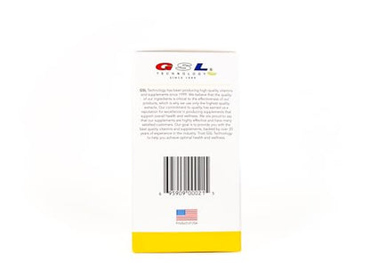 Suplemento dietético gsl technology vitamina d3 para salud ósea 60 cápsulas