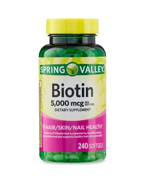 Suplemento Dietético SEDLAV Biotina 5,000 mcg Softgels