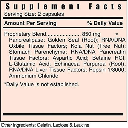 Suplemento digestivo Systemic Formulas Bio Function 17 D