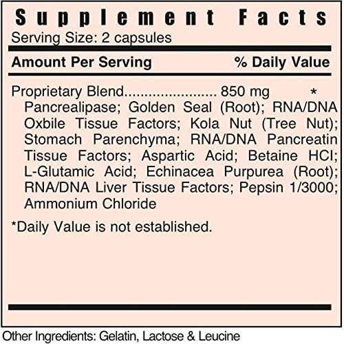 Suplemento digestivo Systemic Formulas Bio Function 17 D