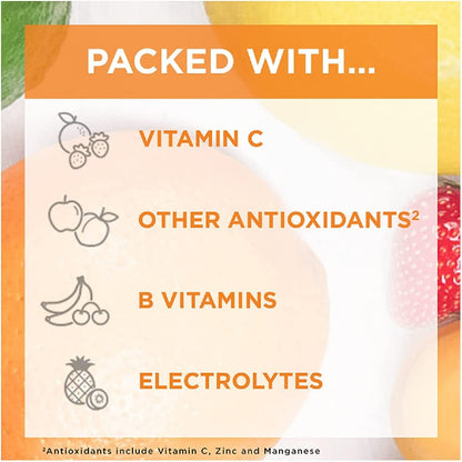 Suplemento efervescente diarío Emergen-C vitamina C antioxidantes