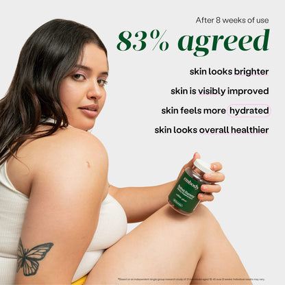 Suplemento Embody para piel joven y clara con vitaminas esenciales