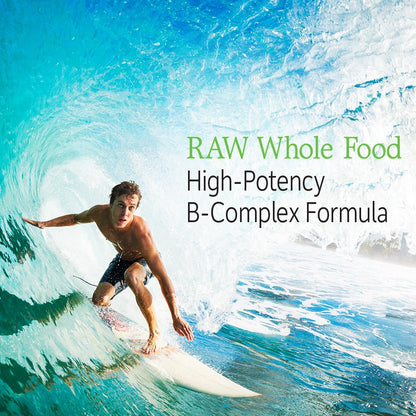 Suplemento energético Garden of Life vitamina b complejo 120 capsulas