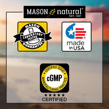 Suplemento energético MASON NATURAL para hombres 60 tabletas