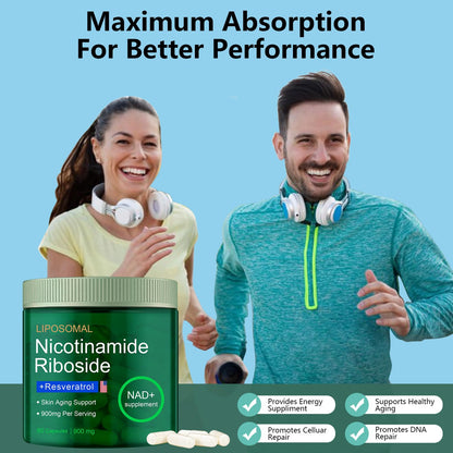 Suplemento para energía y concentración ribósido de nicotinamida