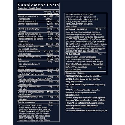 Suplemento facturación Vthrive multivitamínico